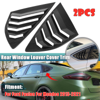 2pcs Quarter louver COVER vents ด้านหลังหน้าต่าง louvers สำหรับ Ford FUSION สำหรับ Mondeo 2013 2014 2015 2016 2017 2018 2019 2020 2011