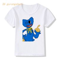 Cartoon t Shirt For Girls Tshirt Children clothing Girl t-shirts Kids Clothes Boys Huggy Wuggy Graphic t Shirts free shipping