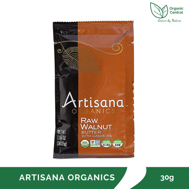 Artisana Organics Raw Walnut Butter with Cashews Squeeze Pack 30g Lazada PH