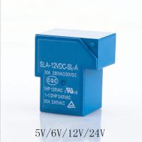 【Worth-Buy】 รีเลย์กำลังไฟ1ชิ้น Sla-05vdc-Sl-A Sla-06vdc-Sl-A Sla-12vdc-Sl-A Sla-24vdc-Sl-A 5V 6V 12V 24V 30a 4pin T90