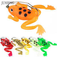 5pcs 4.5cm 3g Luminous Frog Fishing Lures Kit With Hooks High Simulation 3d Eyes Frog Lures Swimbaits