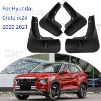 สำหรับ Hyundai Creta Ix25 2020 2021รถบังโคลนป้องกันสาดป้องกันการเปรอะเปื้อนด้านหน้าบังโคลนหลังอุปกรณ์เสริม