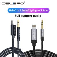 Usb Type C To 3.5mm Aux Audio Cable Headset Speaker Headphone Jack Adapter Car Aux for Samsung S20 Plus Note 20 S21 Ultra iphone