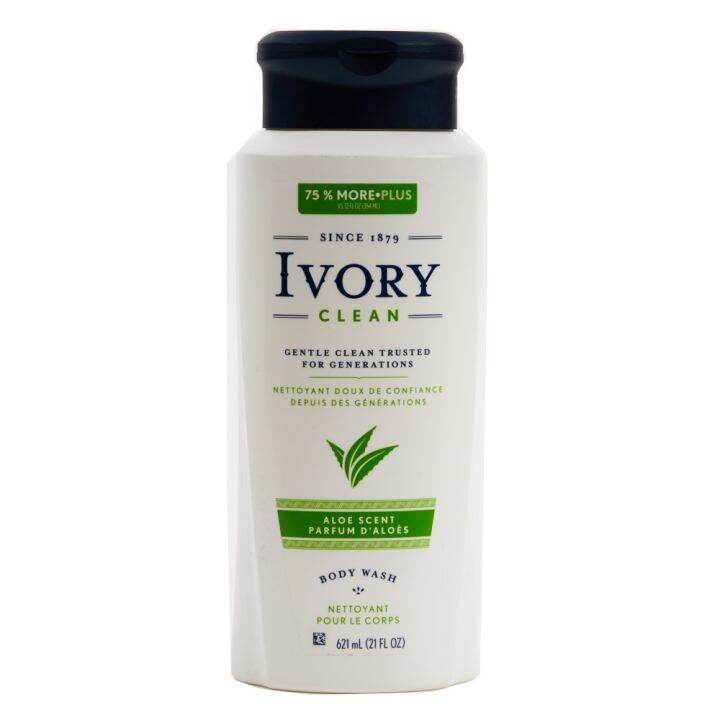 Ivory Clean Aloe Scent Body Wash 621mL | Lazada PH