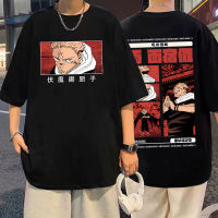 2023 NewJapanese อะนิเมะ Juitsu Kaisen Itadori Yuji สองด้านพิมพ์เสื้อ T Ryomen Sukuna กราฟิกเสื้อยืดผู้ชายผ้าฝ้ายแท้มังงะประเดิม