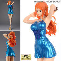 Model โมเดล งานแท้ 100% แมวทอง Banpresto จากการ์ตูน One Piece วันพีซ เต็มพิกัดสลัดจอมลุย Nami นามิ Blue Dress ชุดสีฟ้า Ver Original from Japan Figure ฟิกเกอร์ Anime ของขวัญ Gift อนิเมะ การ์ตูน มังงะ Doll ตุ๊กตา คอลเลกชัน สั่งและนำเข้าจากญี่ปุ่น manga