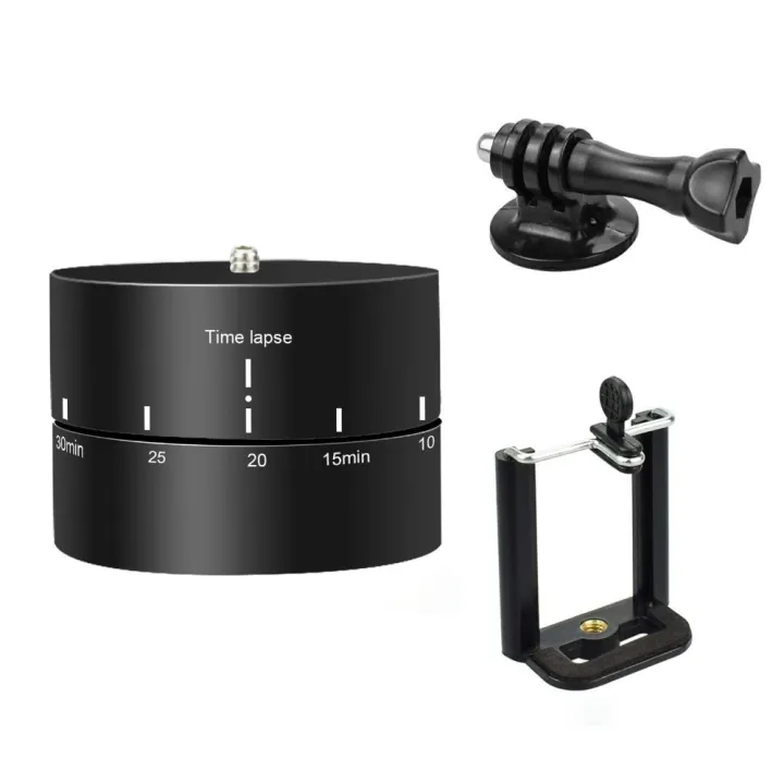 【Ready】 Time Lapse 360 Degree 60 120 Minutes Auto Rotate Base Timelapse