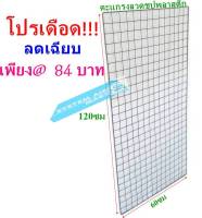 โปรเดือด!!! แผ่นละ 84 บาท ตะแกรงชุบพลาสติกขนาด 60 x 120 ซม ถึงสิ้นเดือนนี้เท่านั้น