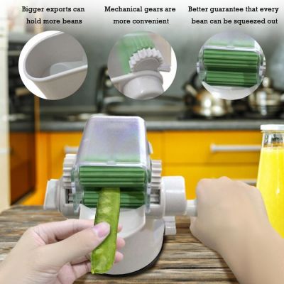 Peeling Pea Hand Rolling Machine Healthy Durable Pea Sheller For Beans Soy Peas