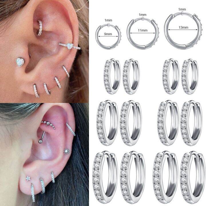 Tiny hot sale helix piercing