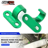 Rear Brake Line Holder Hose Guide Clamp For KAWASAKI KX450 450F 450X KX125 Dirt Pit Bike Lines Clamping Motorcycle Accessories