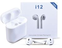 หูฟัง i12 TWS Bluetooth 5.0 ระบบเสียงสเตอริโอ Standard Edition - White