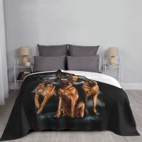 [High-end blanket] เยอรมันต้อนสุนัขผ้าห่มปก Gsd คนรักสัตว์สักหลาดโยนผ้าห่มเตียงที่นอนส่วนบุคคลนุ่มอบอุ่นผ้าคลุมเตียง