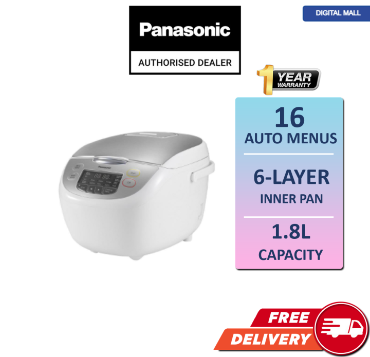 PANASONIC SR-CX188 Jar Rice Cooker 1.8L SR-CX188SSK 6 Layer Inner Pan ...