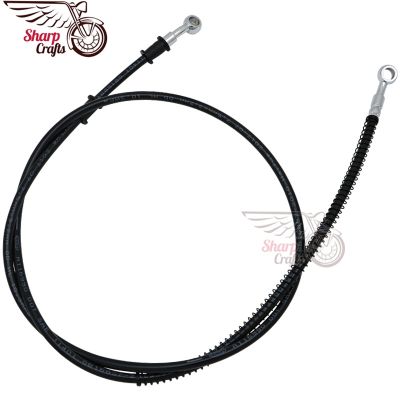 Motorcycle Parts Front Hydraulic Brake Oil Hoses Lines Pipe Tubing Reinforced Brake System For harley XL 883 1200 48 Forty eight