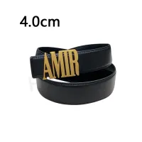 Fashion Design Women Belt 4.0Cm Wide Jeans Belts For Female Metal Letter Buckle Waist Cummerbund