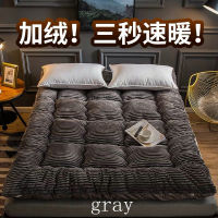 comfortable Soft Foldable Tatami Mattress winter single double Thick warm Milk velvet topper Mattress twin queen king size