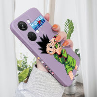 เคสโทรศัพท์สำหรับ OnePlus Nord 3 5G ลายการ์ตูนอนิเมะ นักล่า  ฮันเตอร์ เคสโทรศัพท์แบบฟรีเคสป้องกันกล้องคลุมทั้งหมดปลอกซิลิโคนน้ำรูปแบบขอบสี่เหลี่ยม