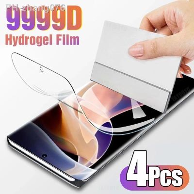 4PCS Cover Hydrogel Film Note 10 9 8 9A 9T 9S 11S 11T Protector