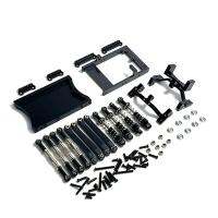 For Mnd90 98 99S Remote Control Vehicle Accessories Refitted with Shock-Absorber Tie Rod of Steering Gear Cabin Tail Beam on Bridge ,Silver