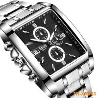 goods insurance watch square han edition mens sports male quartz students