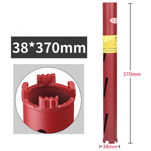 m22เกลียวเพชรมืออาชีพหัวเจาะคอนกรีตปรุหัวเจาะแกนสำหรับการติดตั้งเครื่องปรับอากาศ-taladro-brocas-para