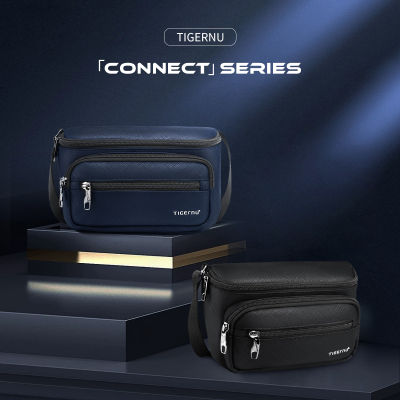 Tigernu กระชับใหม่200ขายกระเป๋าผู้ชายกันน้ำ Anti-Wrinkle Messenger กระเป๋าแฟชั่นไหล่กระเป๋า T-S8175