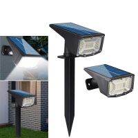 № Solar LED Spotlights Dual Purpose Ground Mounted Lawn Lights Home Outdoor Garden Tree Lights Landscape Courtyard Wall Lights