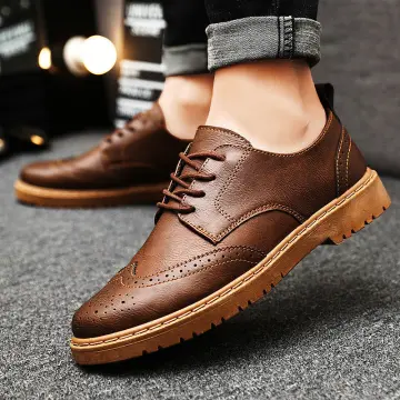 Levis cheap brogue shoes