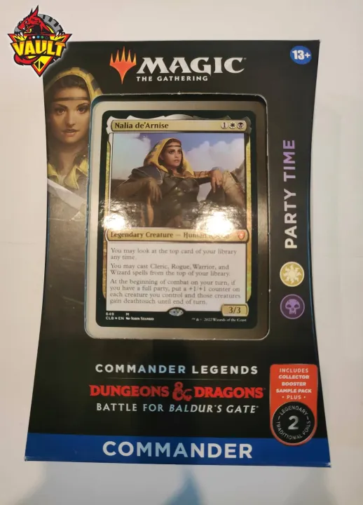 Commander Legends: Battle for Baldur's Gate - Party Time Commander Deck ...