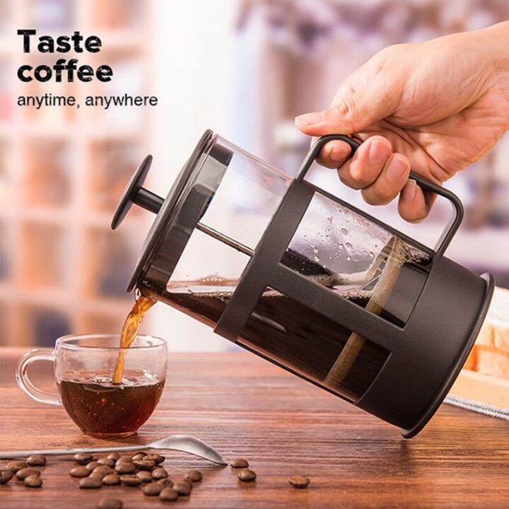 Portable Travel Coffee French Press Filter Coffee Maker and Tea Maker