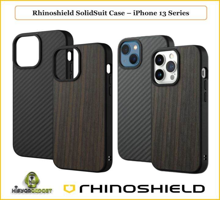 iPhone 13 Mini / 13 / 13 Pro / 13 Pro Max - RhinoShield SolidSuit  Protective Case [[ᴏʀɪɢɪɴᴀʟ]] | Lazada