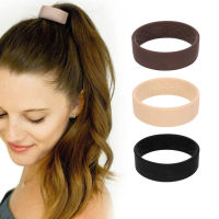 Silicone Foldable Elastic Hair Bands Women Girls Magic Ponytail Holder Stretch Hair Ties Simple Multifunction O Hair Accessories