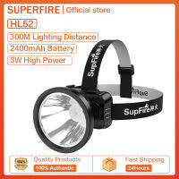 ตะเกียง HL51 SUPERFIRE LED สำหรับ HL52ตกปลาตอนกลางคืนกลางแจ้ง