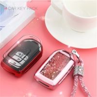 ◇ Quicksand car key case for Honda Civic Accord XRV VEZEL CITY JAZZ CIVIC HRV Crider CRV Key Cover Case Remote Folding Shell