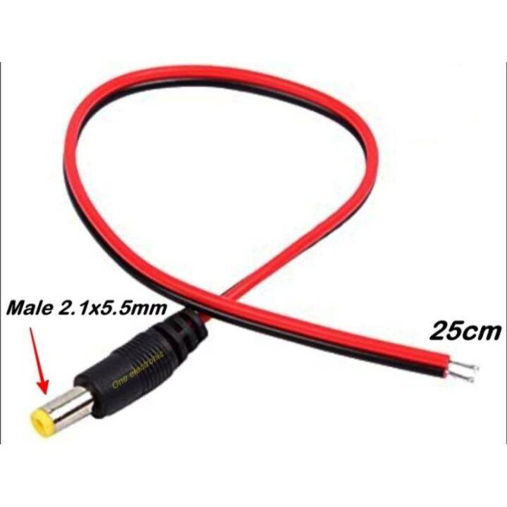 Jack DC plus kabel MALE konektor cctv dan LED | Lazada Indonesia