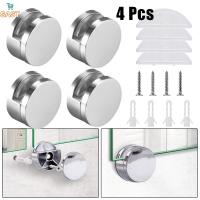 คลิปติดคลิปกระจกกระจก,ไม่เจาะยึดฮาร์ดแวร์4ชุดต้องใช้