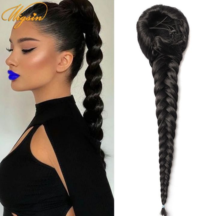 Blue Long Hair With Ponytail - $90  Black hair roblox, Long hair styles,  Ponytail