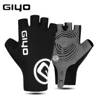 hotx【DT】 GIYO Cycling Gloves MTB Road Mitten Breathable Half Silicone Gel Gym Men