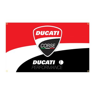90x150cm Ducatis Performance Motorcycle Flag Polyester Printed Racing Team Banner Home or Outdoor For Decoration