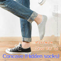 Invisible socks Men 1เแพ็ค 5สี 5วัน ถุงเท้า ข้อสั้นระ งานเกรด A ไม่เกินไซส์ 41 ค่ะ