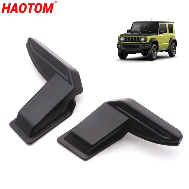 2PCS Rear Windshield Heating Wire Protection Demister Cover For Suzuki Jimny  Sierra JB64 JB74 2019 2020 Black ABS Left Right