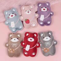 Cute Thick Hot Water Bottle Plush Hot Water Warmer Portable Hand Warmer Water filling Hot water Bag Home Winter Warming Supplies