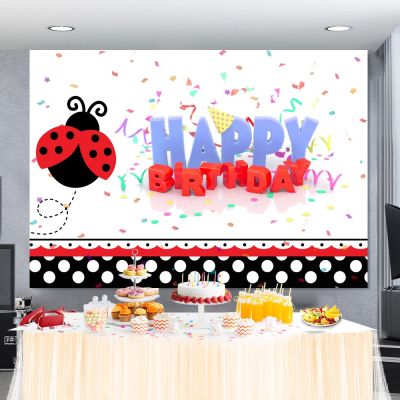 【CW】 Miraculous Birthday Backdrop   Background Decoration - Baby Cartoon Aliexpress