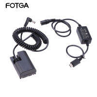 Fotga DR-E6 Power Adapter Pd Type-C สายไฟสำหรับ EOS 5D Mark II 5D Mark III 5DS 5DS LP-E6 60D R5C R5 R6 USB 3.1 Type-C ถึง