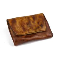Handmade Retro Coin Pocket,Mini Fashion Wallet,Coin Pouch/Money Pocket/Card Case for Men &amp;Women