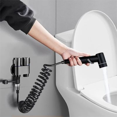 1-In-2-Out Dual Control Valve Mini Multi-Function Faucet Mini Shower Pressure Bathroom Faucet Kit for Bidet and Shower