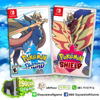 Nintendo Switch Pokemon Sword &amp; Shield (Nintendo Switch) (NSW) (นินเทนโดสวตซ์) (แผ่นเกมส์ Switch) by iSquareSoftGame