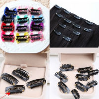 [huguosheng] 50pcs 28mm Black U Shape Snap คลิปโลหะสำหรับส่วนขยายผม weft คลิป-บนวิกผม