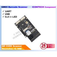 Gm65 โมดูลอ่านบาร์โค้ด MG65 UART USB รองรับ LED